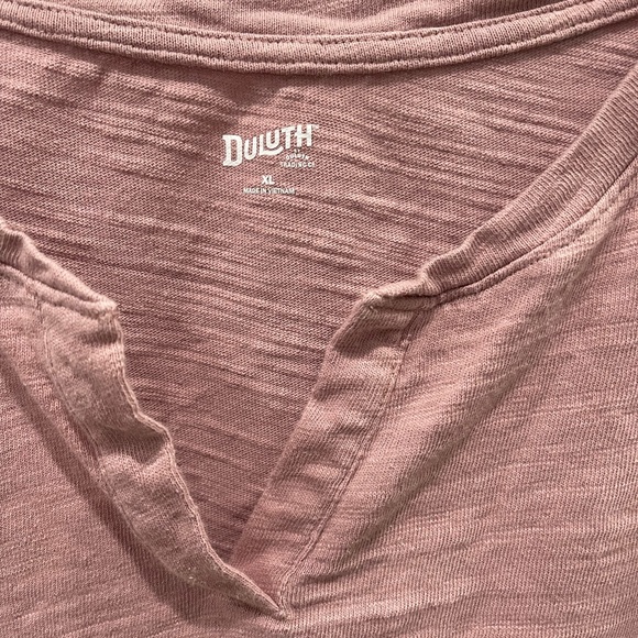 Duluth Mauve Long Sleeve Pullover Top - Picture 4 of 6